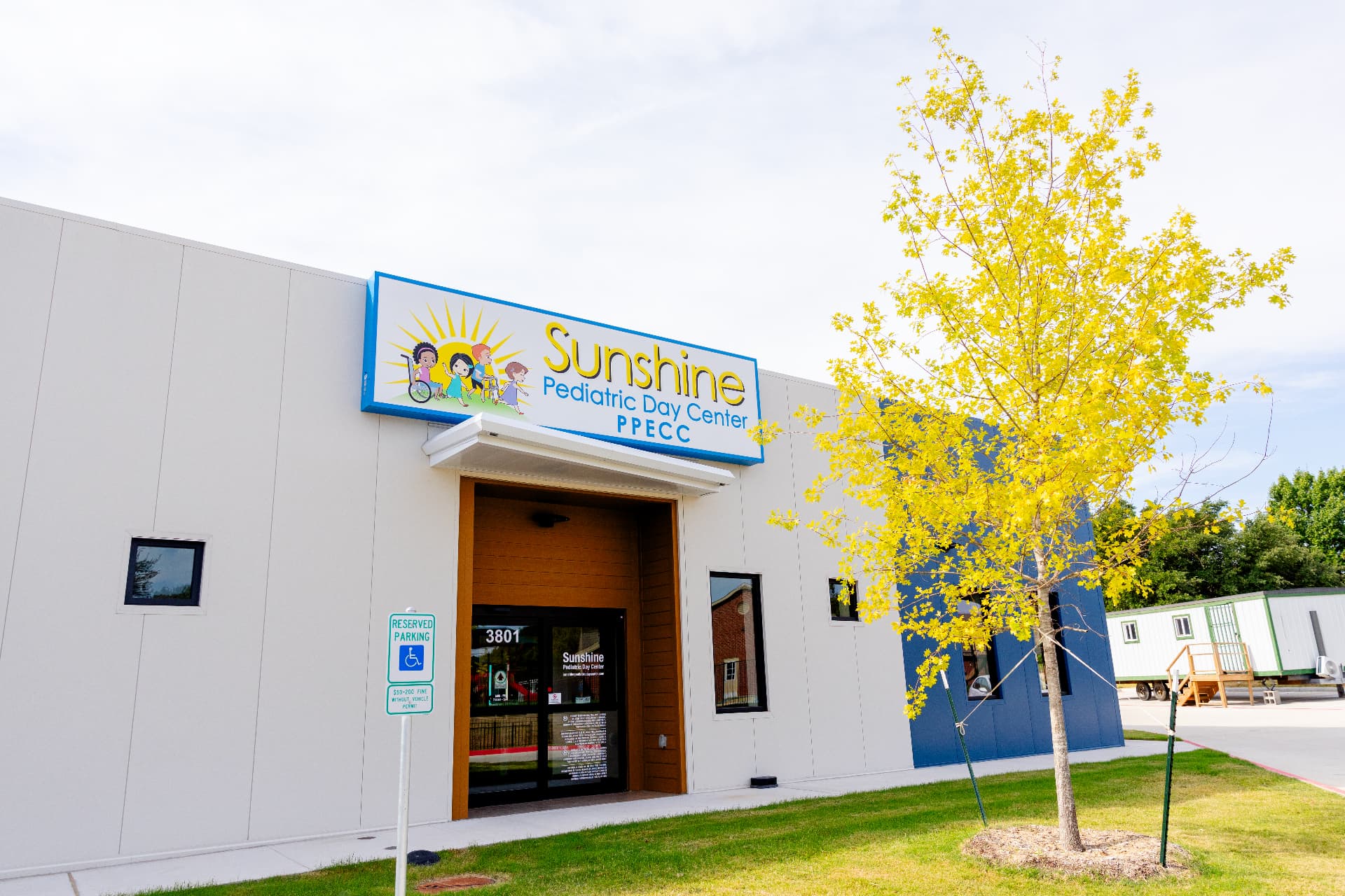 Sunshine Pediatric Day Center McKinney facility, exterior view 3