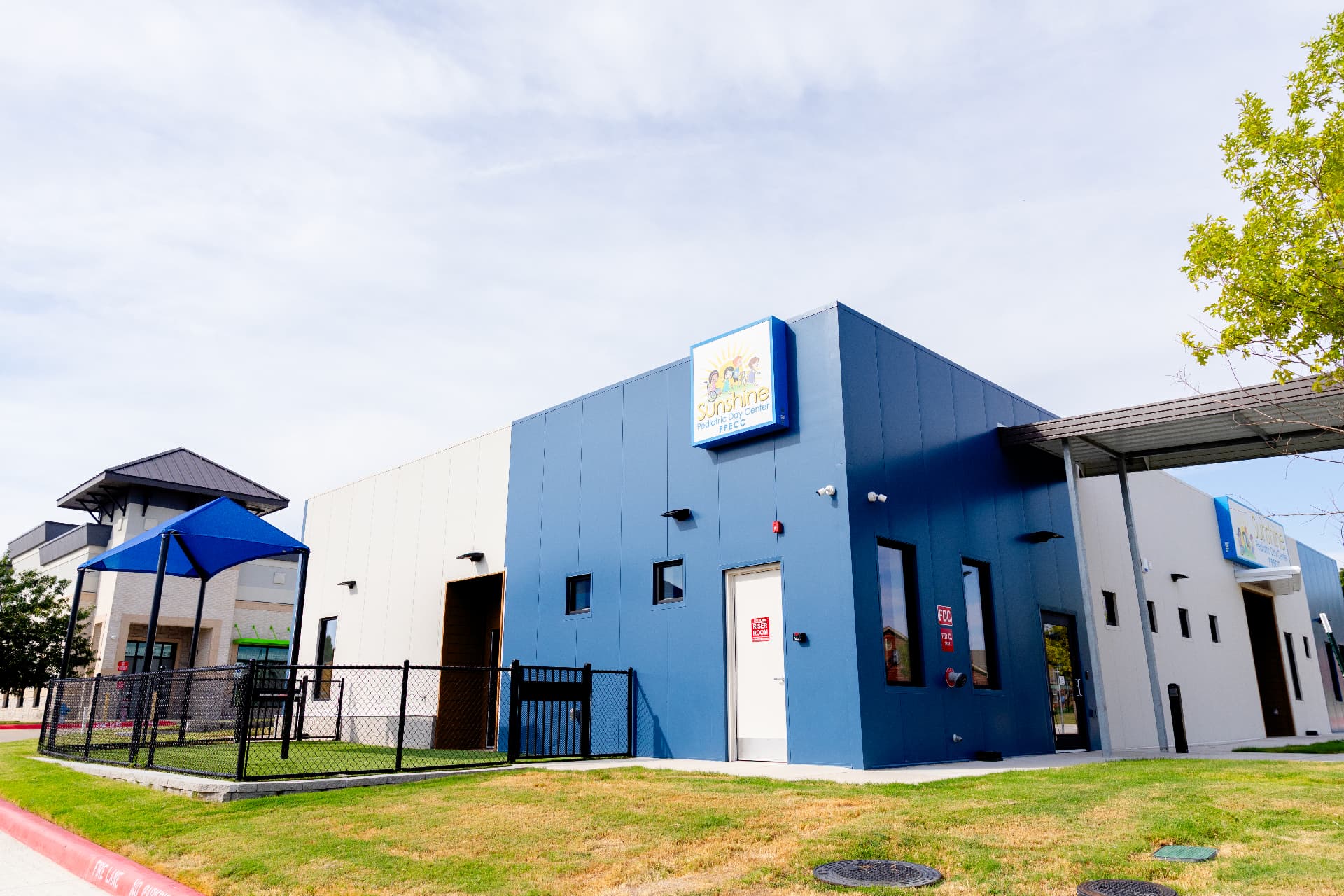 Sunshine Pediatric Day Center McKinney facility, exterior view 2